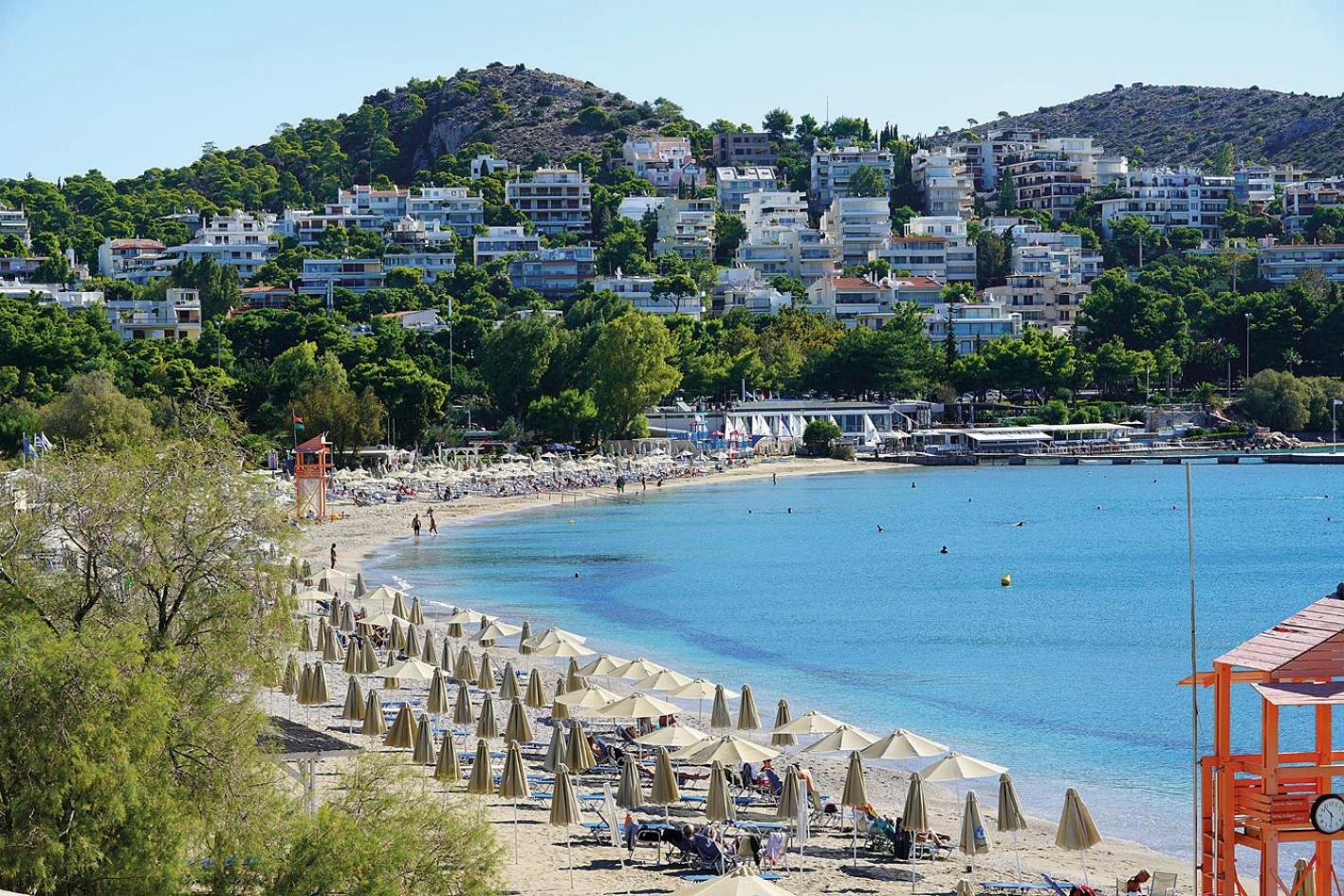 Garden Apartment With Bbq In The Athenian Riviera エクステリア 写真